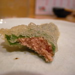 だぼ - 明太子の大葉揚げ