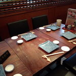 Binchousumi Biyaki Jige - テーブル席