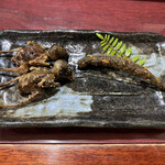 金八寿司 - すずめ焼 ＆ 山椒魚