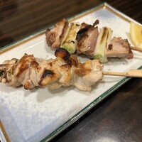 五鐵 夢境庵 - 串焼　ももねぎ、むね