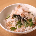 大葉と大根のサラダ