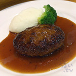 IZAKAYA VIN - 「鹿と牛のハンバーグ」１，８００円