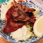 餃子ノ酒場 すえひろ - 牛タン黒胡椒焼き