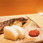 鮨 さいとう - のどぐろの塩焼き