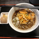 雷神 - かき揚げそば470円