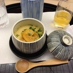 やま中・本店　鮨と日本料理　 - 雲丹の茶碗蒸し 