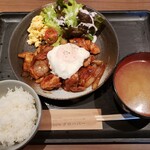 cafe クローバー - てりたまチキン定食　850円
