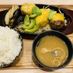 Mito Tekku - 「アボカドチーズハンバーグ」1,190円税込み♫