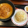 Shokuisen - 日替定食 味噌タンタン麺＆半チャーハン