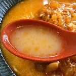 Shokuisen - 日替定食 味噌タンタン麺のスープ