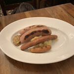 ベルギービール アントワープ セントラル - ストゥンプと4種のソーセージ　¥2,398