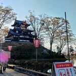 ラーメン山岡家 - 高田城のシンボルであった三重の櫓