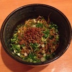 ラーメン チャイナキッチン 翠香 - 翠香@光町で汁なし担々麺。辛さが調度良い。