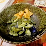 寿庵 - 添え　香の物　天しば