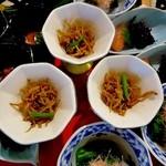 寿庵 - 雑魚の山椒煮