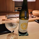 すし 良月 - 上川大雪十勝純米大吟醸きたしずく生酒、酒米は北海道産酒米のきたしずく、45%精米、北海道