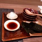 蕎麦前 中手 とうは - 料理