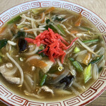 井土浜や - もやしラーメン600円