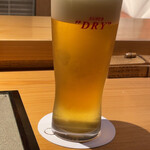 割烹 きさら - 生ビール