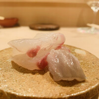 登喜和鮨 新発田本店 - 【造り】
                      ② 平目の昆布〆