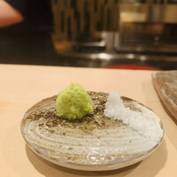 登喜和鮨 新発田本店 - 本山葵+新潟産ダイヤ塩