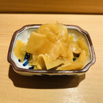 鮨 一二郎 - 赤酢ガリ