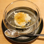 鮨 一二郎 - 新玉ねぎのブランマージュ