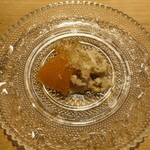 鮨 一二郎 - 毛蟹  せとか  梅酢がけ