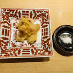 鮨 一二郎 - ケンイカと筍の天ぷら