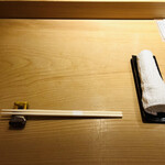 鮨 一二郎 - 卓上