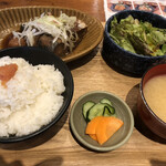 Uokushi Sakura Saku - さば黒煮定食@930