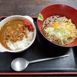 ときそば - ミニカレーセット