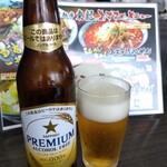 中華麺房 東龍 - グラスも冷え❄冷え❄プレミアムアルコールフリーも冷え冷❄え❄