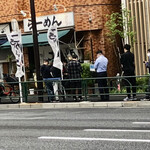 こうかいぼう - 店を出ると行列が出来ていました　はやく入店出来てラッキーでした
