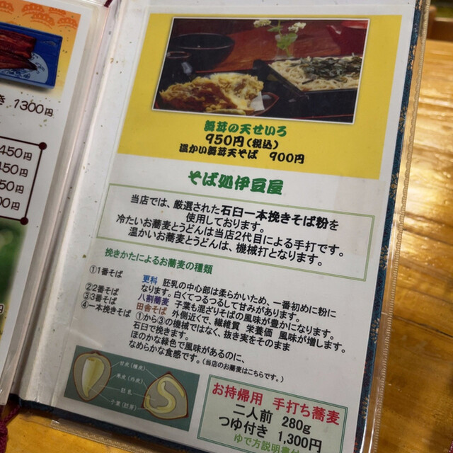 メニュー写真 : 伊豆屋 - 湘南台/そば | 食べログ