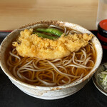 ほてい - 天ぷらそば 800円。