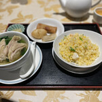 老香港酒家京都 - 麺飯ランチセット