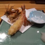 貝鮮炭菜 はちろく - えび天