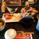 寿し処かきた - 熊石どか盛り海鮮丼　