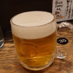 立ち呑み処　たなか屋 - ワタシの生ビール