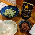 Sakuraya - 茹でそら豆とお通し