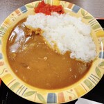 梓川サービスエリア（上り線）フードコート - 半カレー