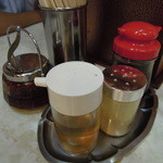 中華料理 大宝 - 【再訪】卓上のいろいろ