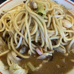 麺処 あきら - お約束の麺ぐり返し！