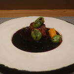 フィエルテ - 宮崎県産 穴熊/仏産 フォアグラ