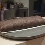 フィエルテ - 北海道産ホワイトアスパラのカカオニブの塩釜焼き