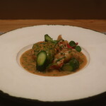 フィエルテ - ブルターニュ産 オマールブルー/三浦産 ズッキーニ