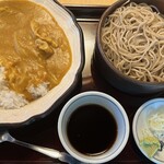 真そば 尾崎庵 - カレーライスセット1500円