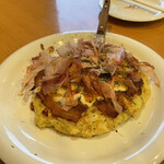 Okonomiyaki Shizuru - まぜ焼き豚チーズ玉（985円）