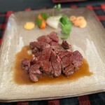 くいしんぼー山中 - 和風ステーキランチ